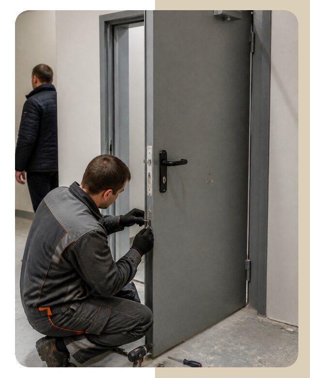 Ремонт противопожарной двери в Шахтах по цене 7054 р. | ДвериЛегко-Шхт
