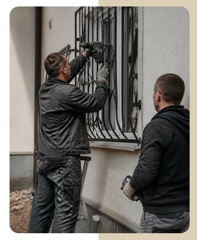 Установка наружных решеток в Шахтах от 5318 р. | ДвериЛегко-Шхт