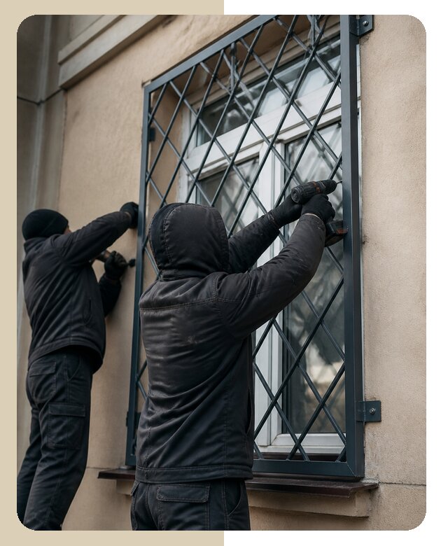 Установка антивандальных решеток на окна в Шахтах